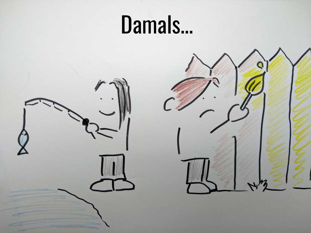 Bild von damals
